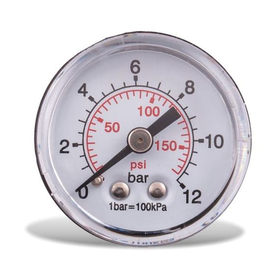 Pressure Gauge 40mm 1/8 Rear Packaged